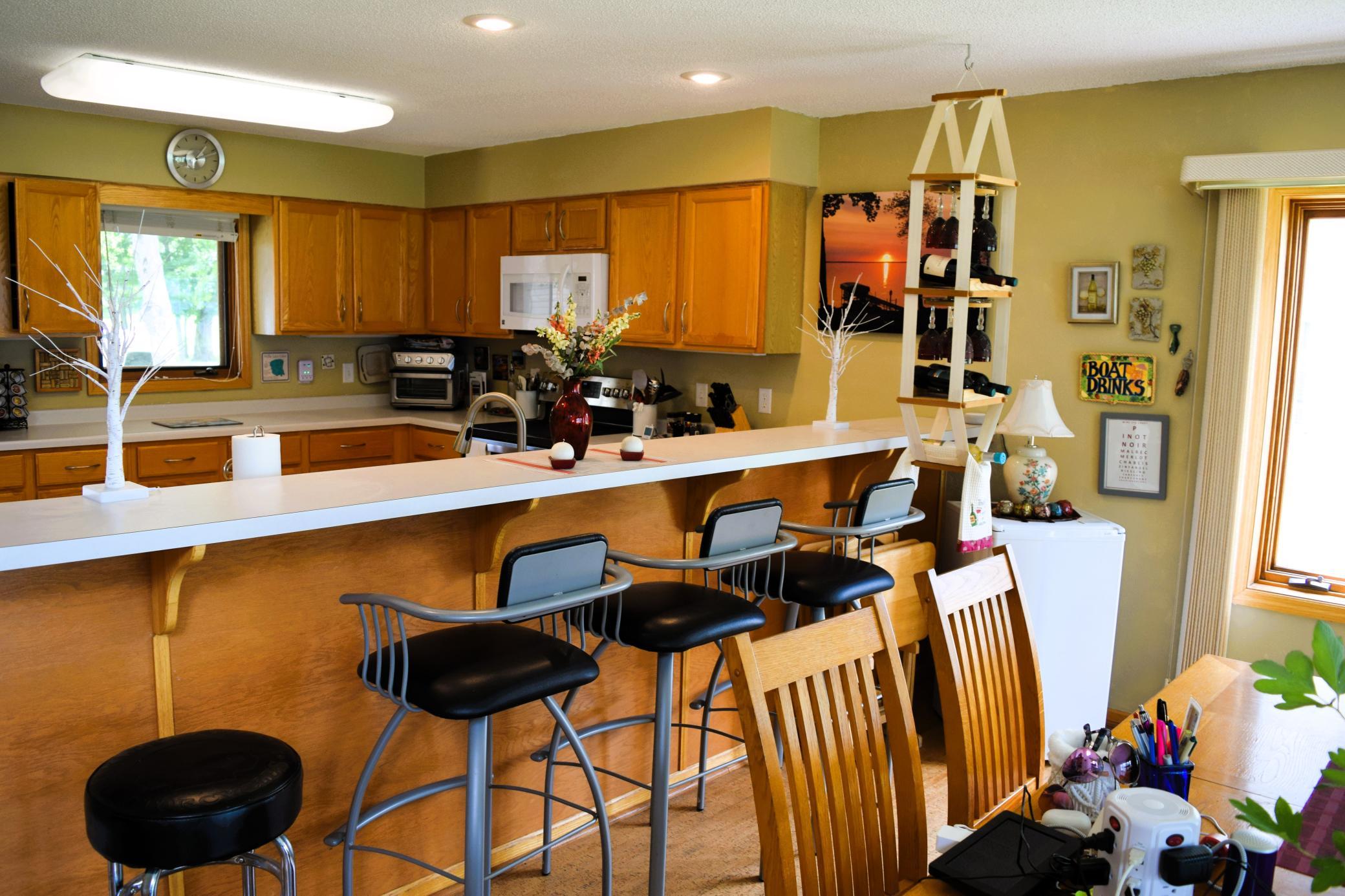 Ample seating for entertaining