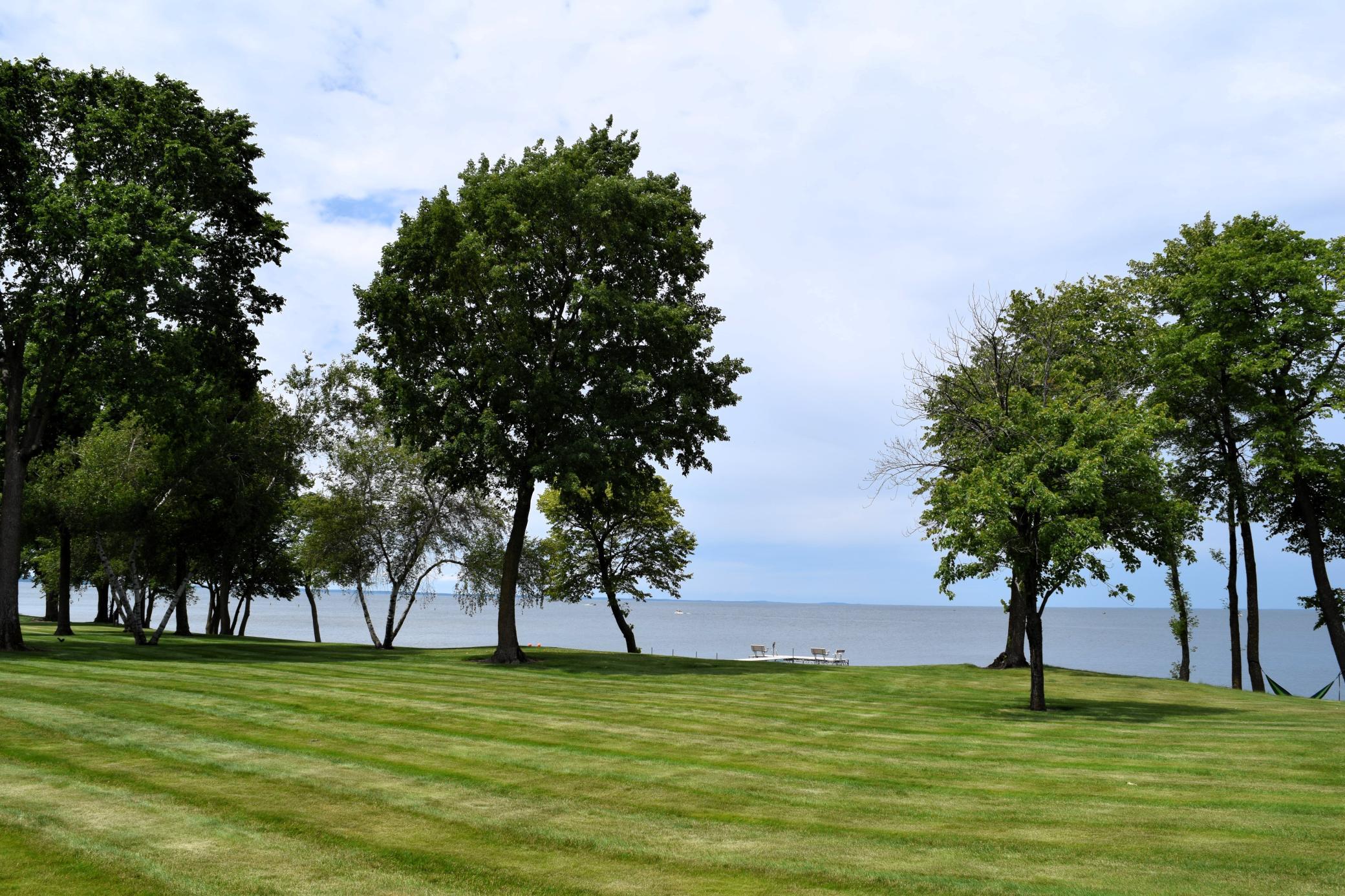 Panoramic view looking West
