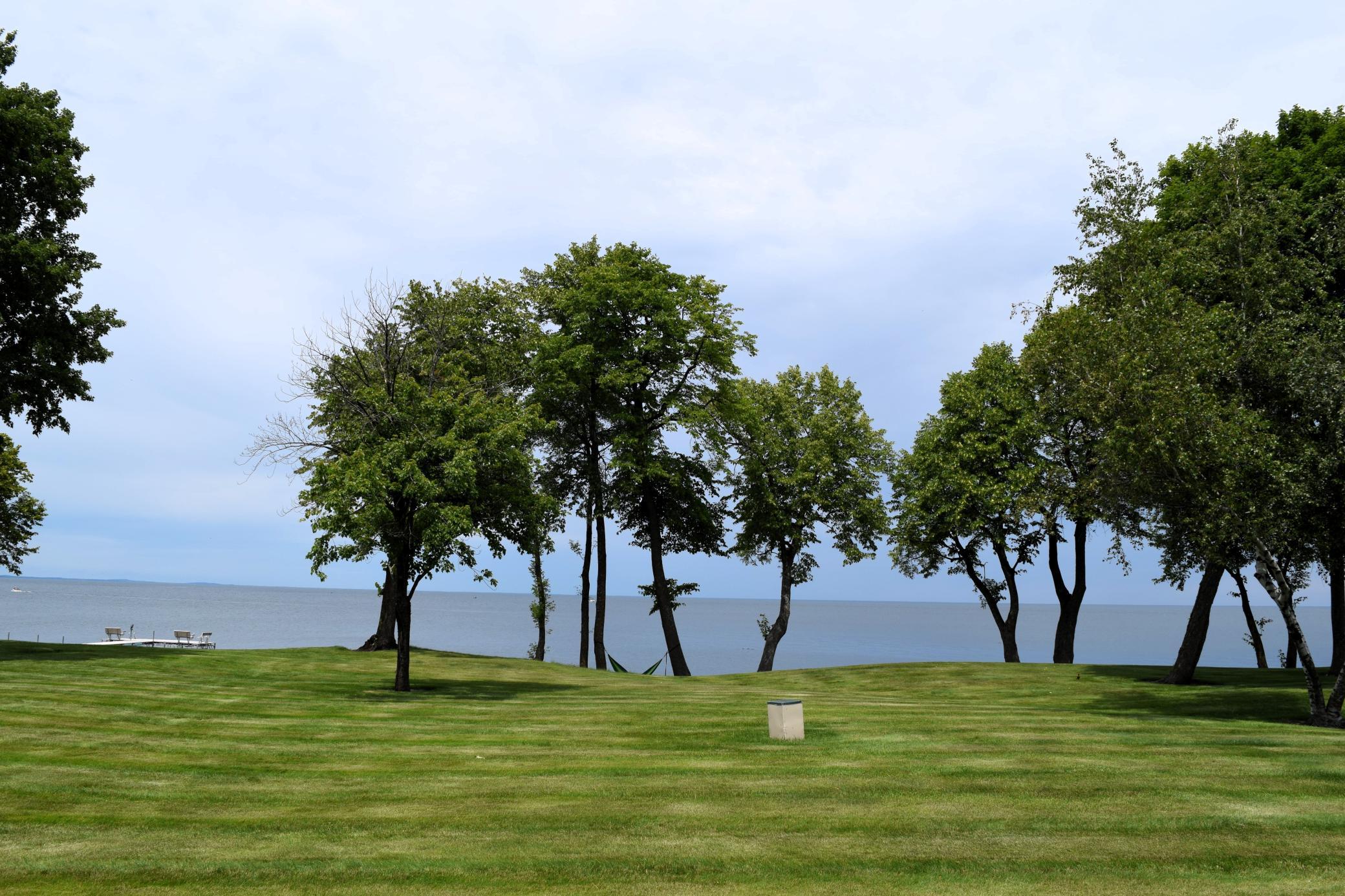 Panoramic view looking NW