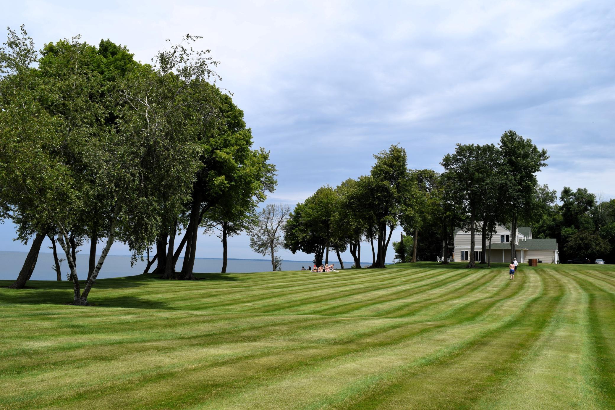 Panoramic view looking NW