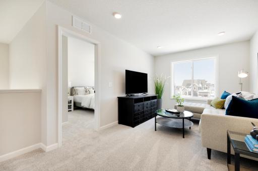 2nd floor loft + 3 bedrooms, Photos may not depict actual home plan configuration. Features/materials/finishes shown contain options that are not included in price. This home is under construction!