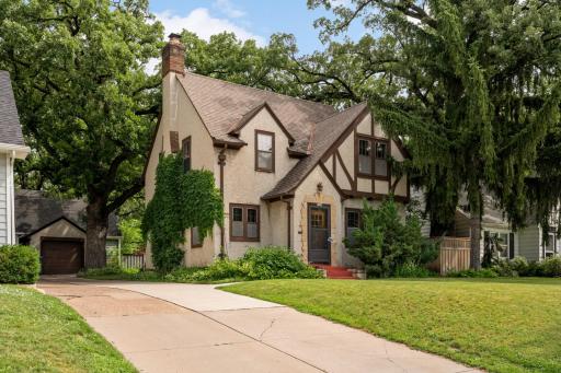 Classic Tudor style in a very desirable neighborhood.