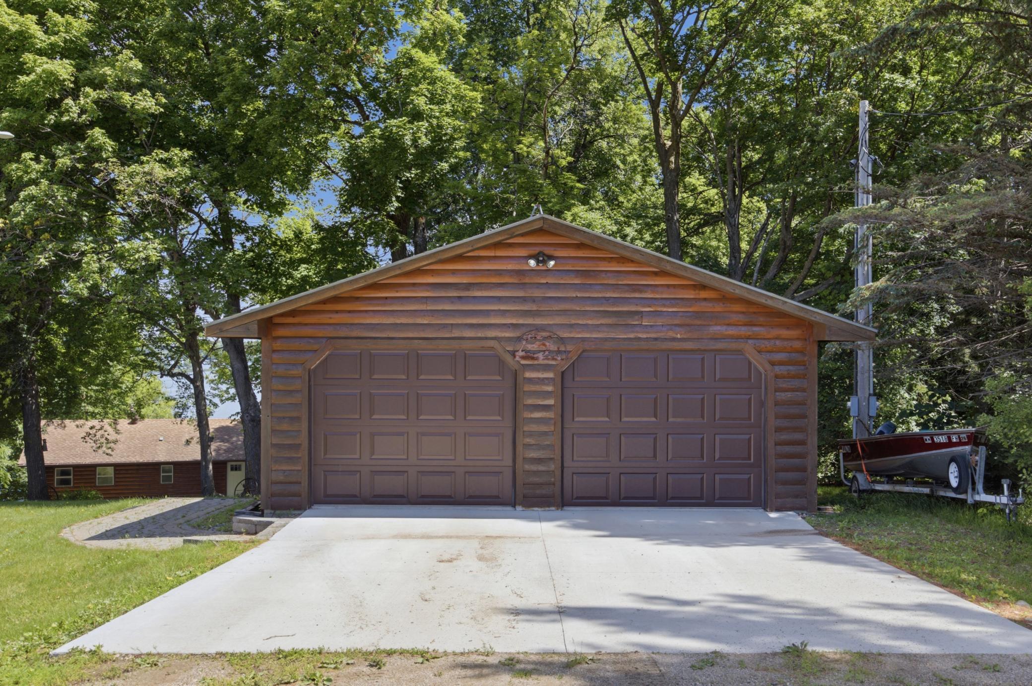 Spacious 2 Car garage