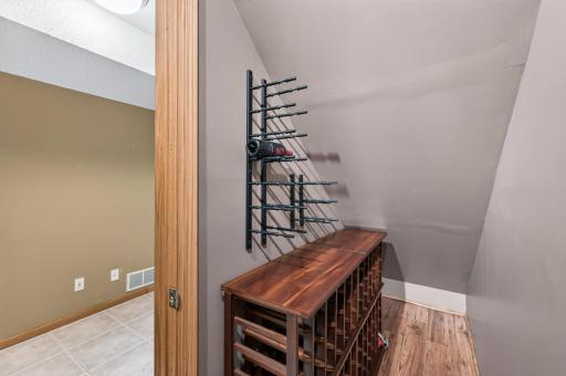 Create the wine cellar you've always dreamed of while still enjoying plenty of space for organized storage.