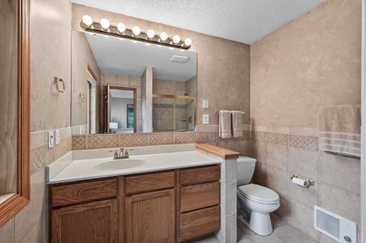 Relax and recharge in a beautifully appointed ensuite designed with comfort and convenience in mind.
