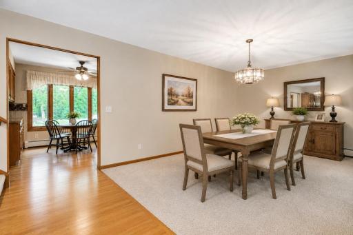 Dining Room *Virtually Staged & Enhanced with AI*