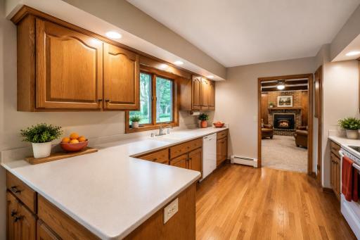 Kitchen *Virtually Staged & Enhanced with AI*