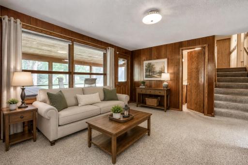 Second Family Room *Virtually Staged & Enhanced with AI*