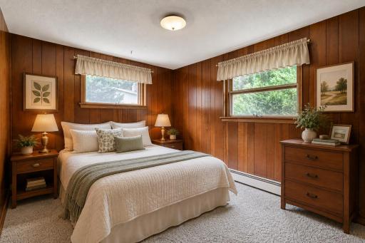 Bedroom 3 *Virtually Staged & Enhanced with AI*