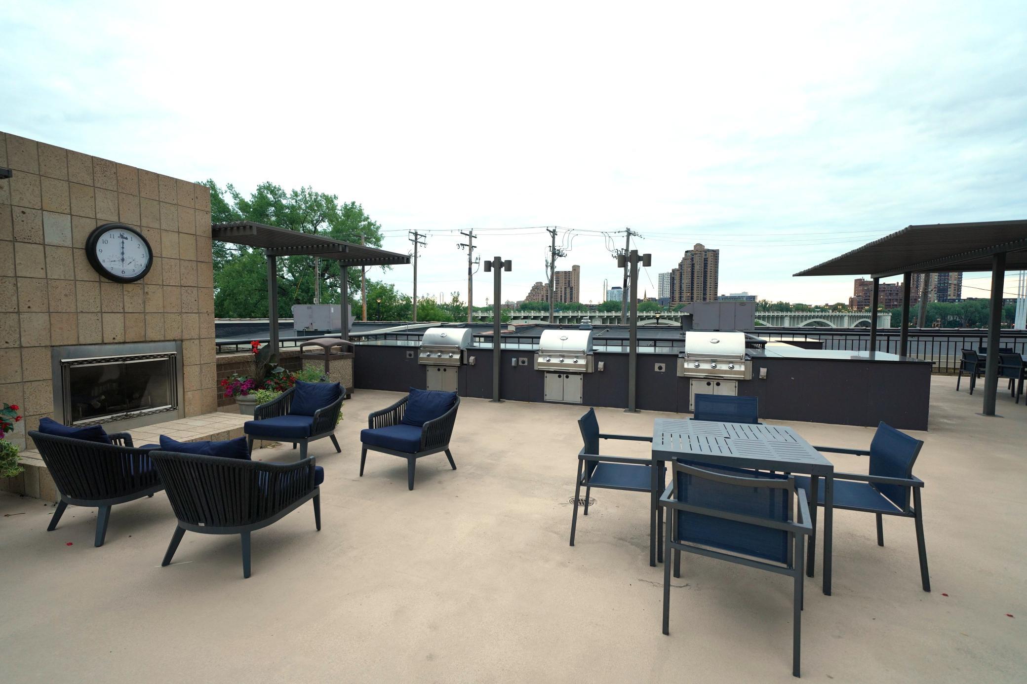 Pool Deck Gathering Space
