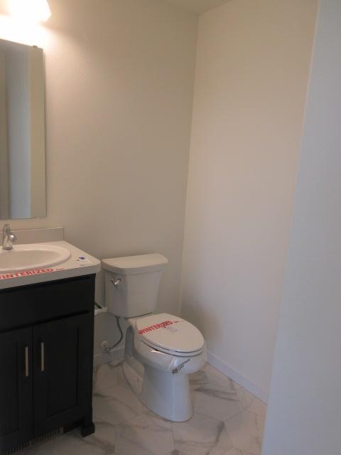 Upper Half Bathroom