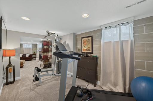Ample space for home gym area, office or future bedroom!