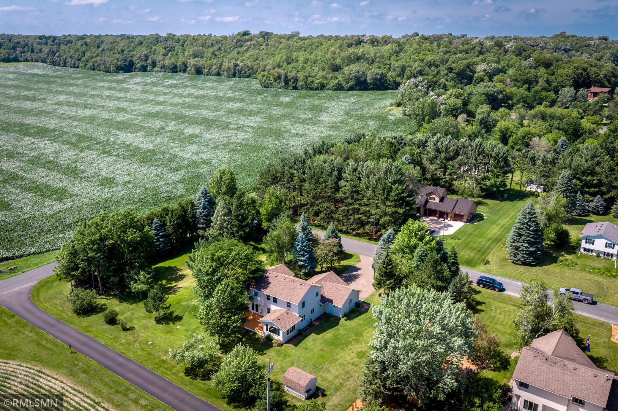 Aerial facing NW