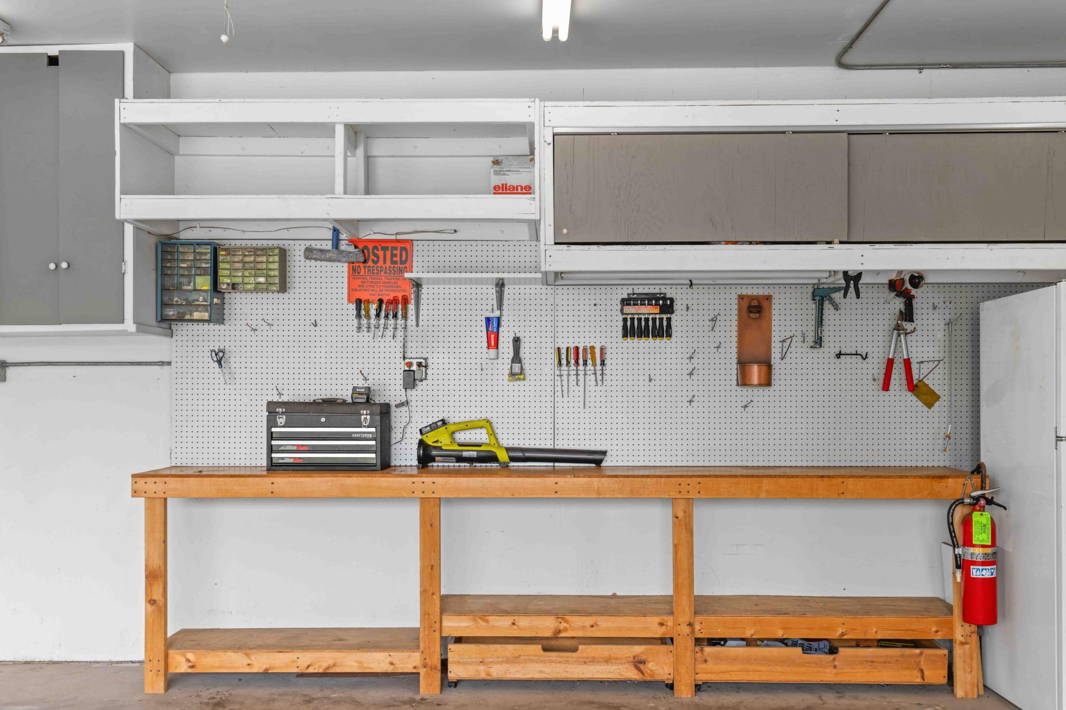 Garage Work Area