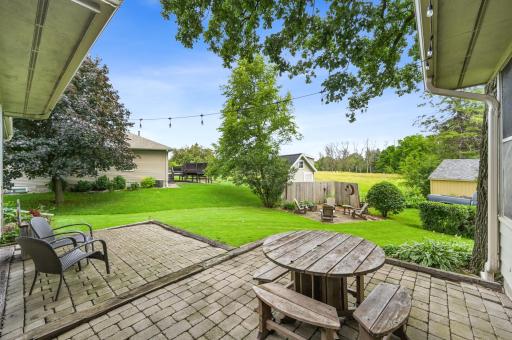 Back Patio & Fire Pit