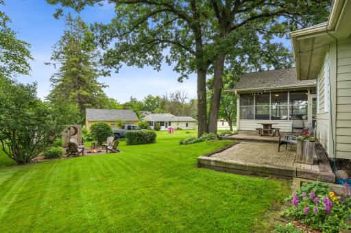 Back Yard/ Patio & Fire Pit