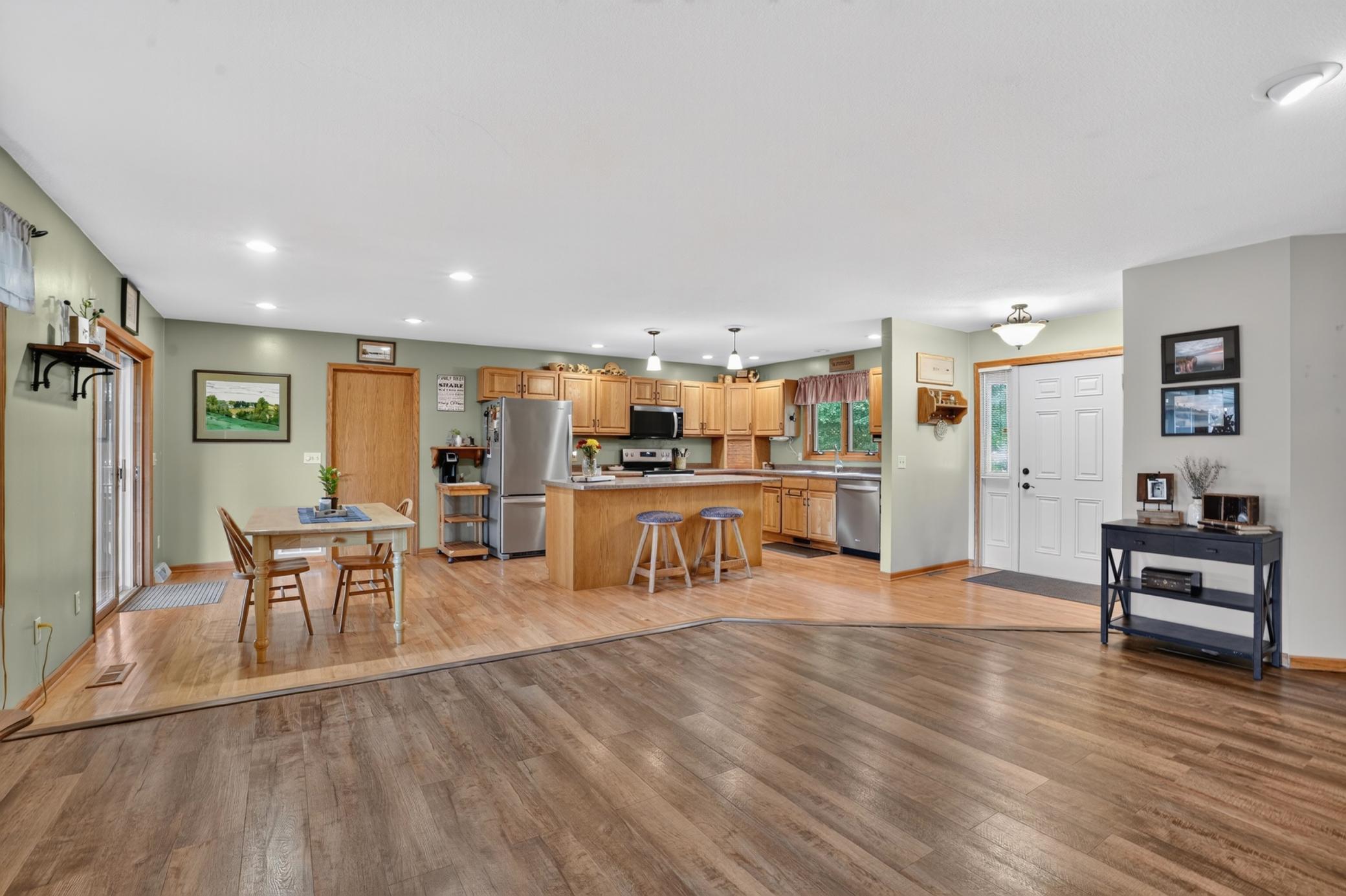 Kitchen/Dining/Living Room