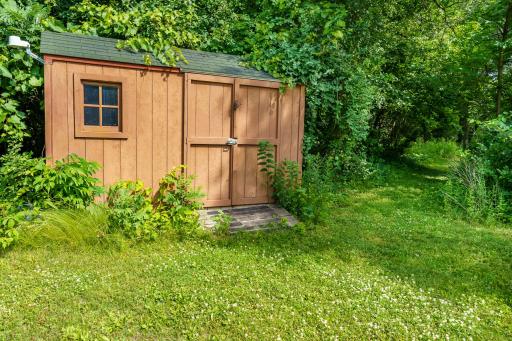 Additional storage shed