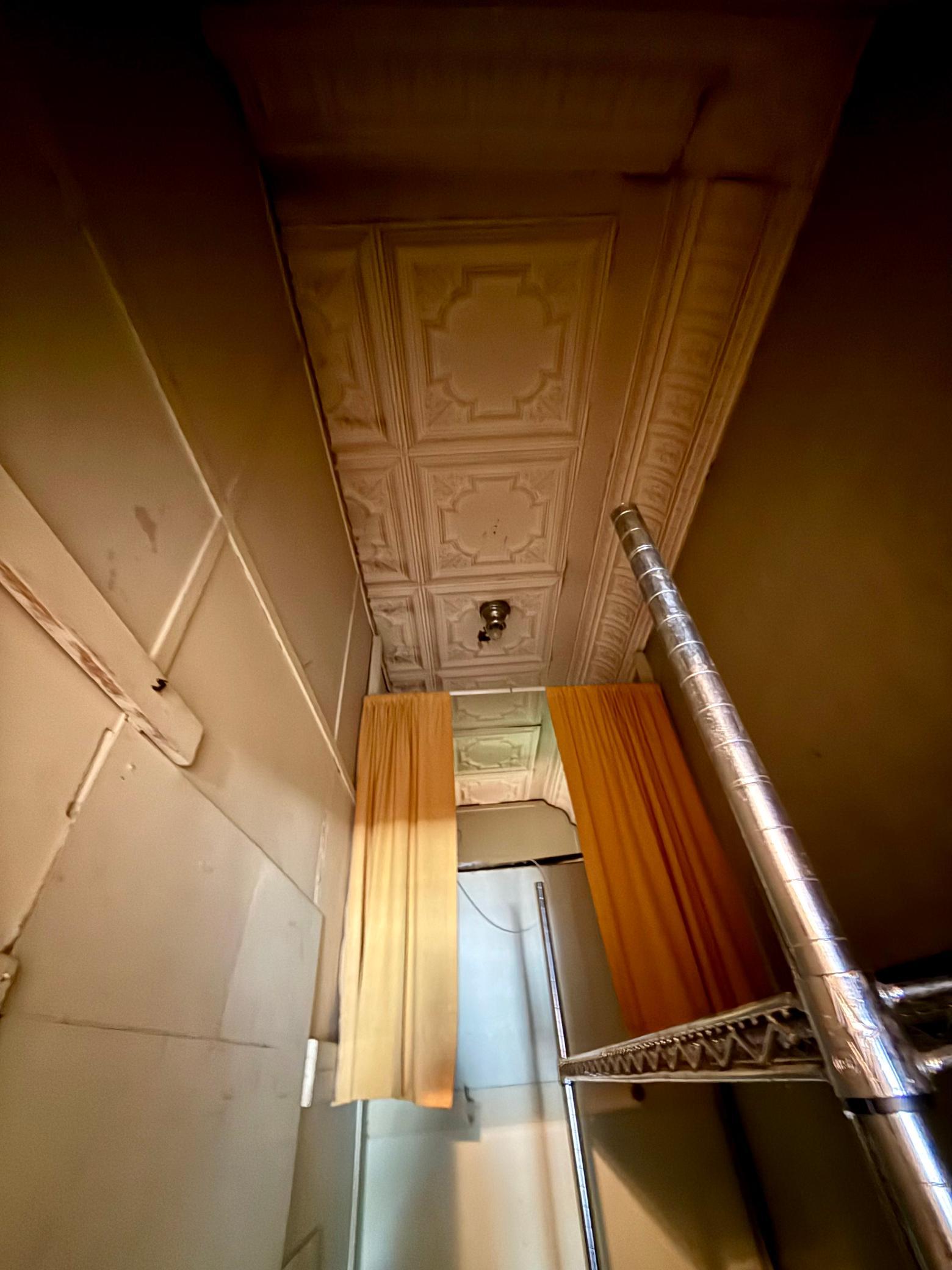 Original Tin Ceiling