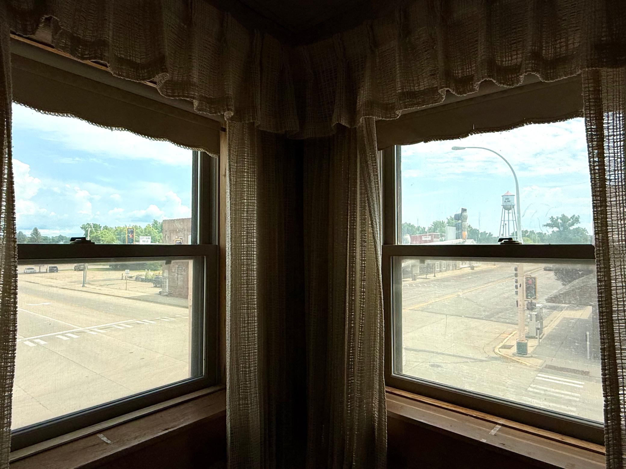 Downtown Bird Island views!