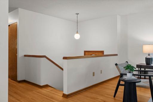 Front entry leading to unfinished lower level