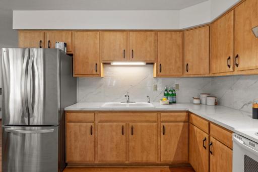 New cabinets