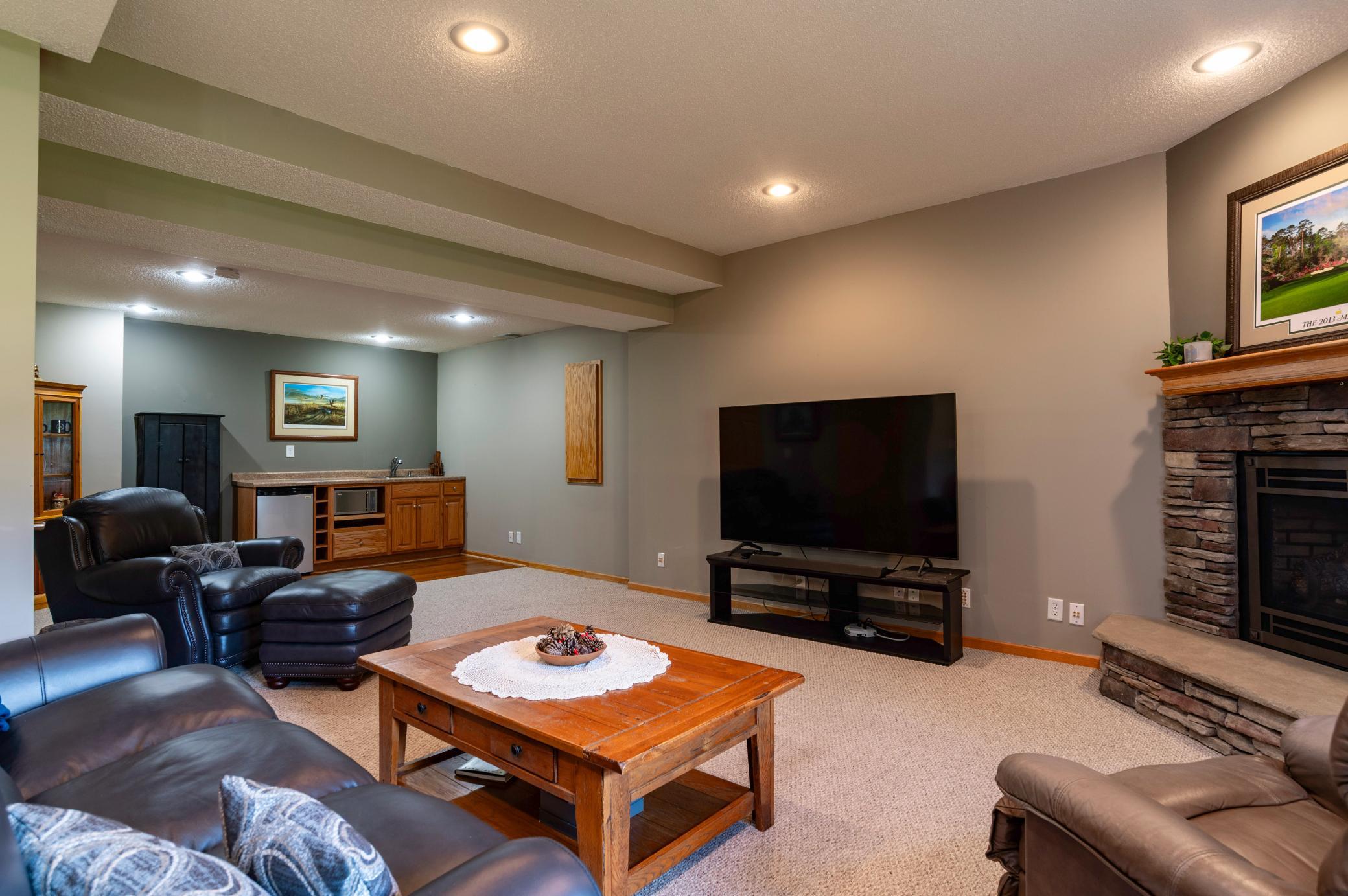 Lower level Family Room space is perfect for hosting the Big Game.jpg