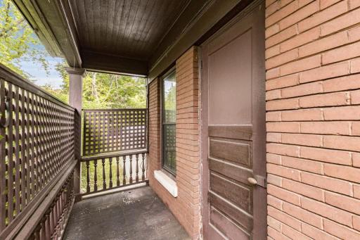 Back Covered Porch