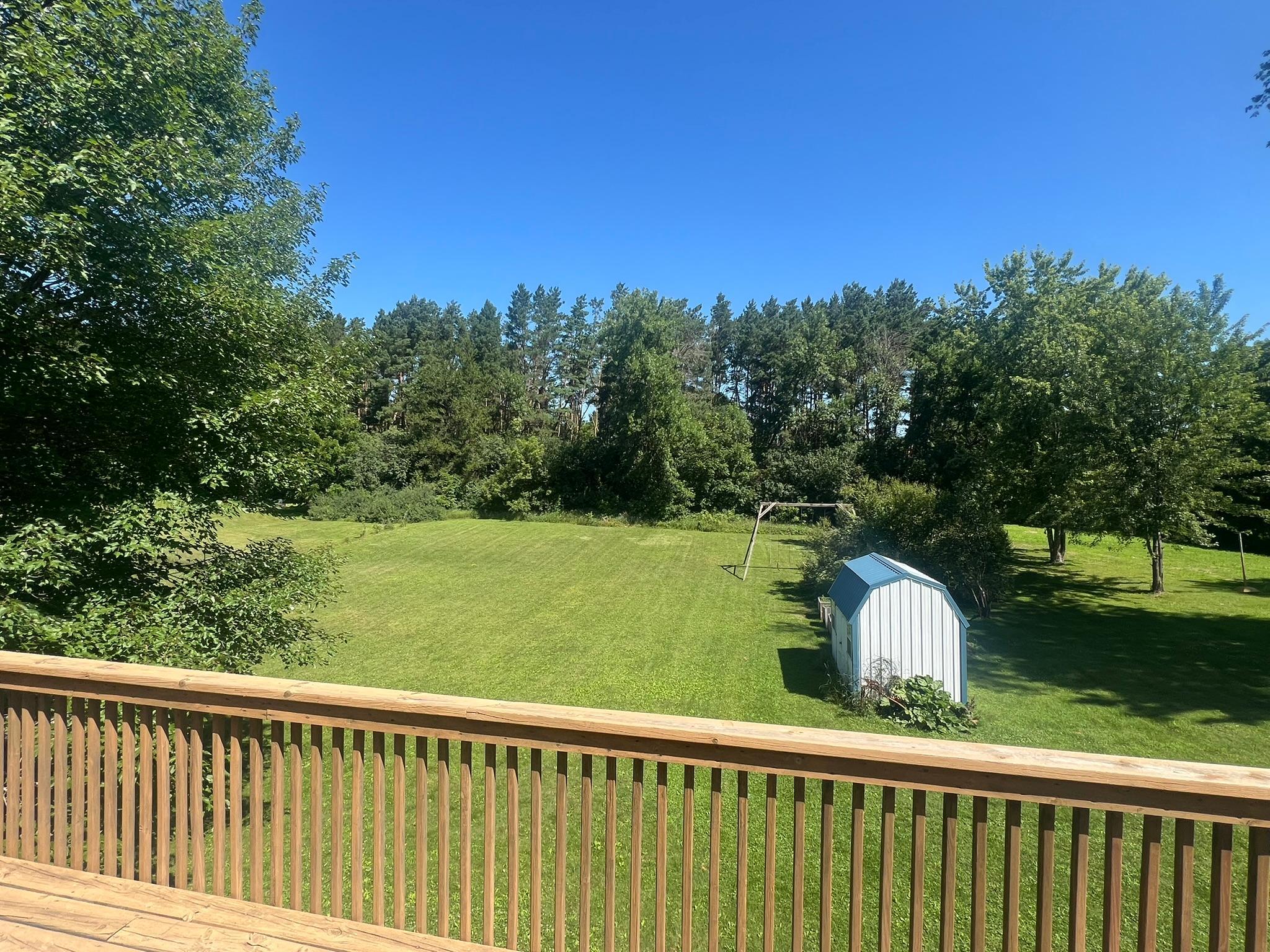 HUGE Back yard!