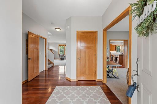 Welcoming entry way