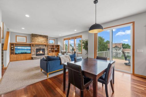Dining Room to Family Room View