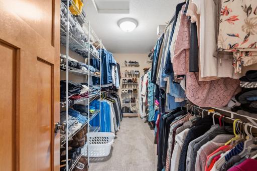 Large Walk In Primary Closet