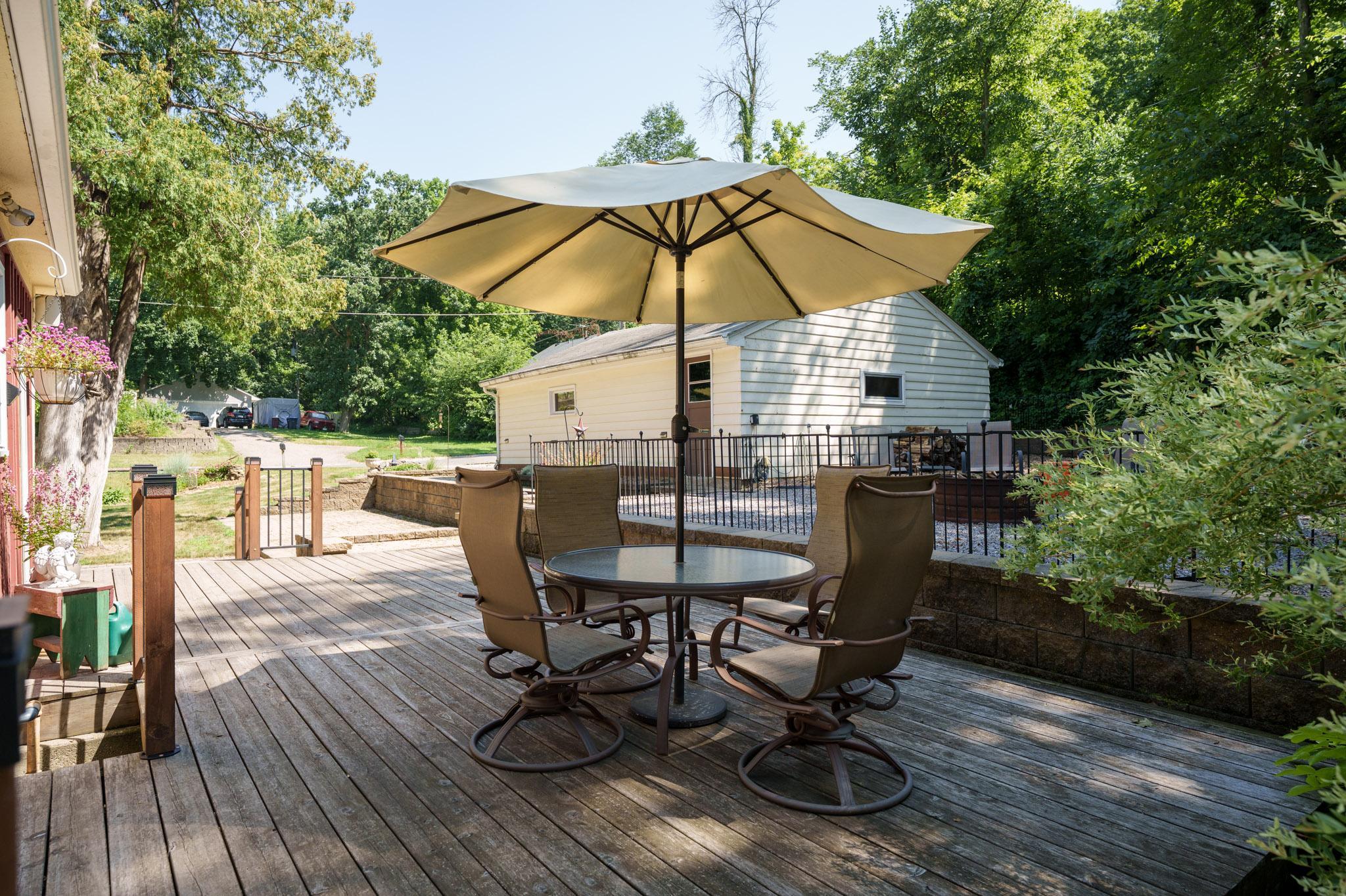 Designed for year-round enjoyment, your friends and family will love gatherings on your multi-level patio space.