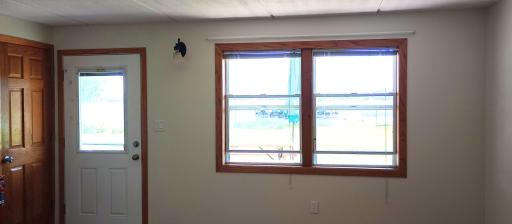 Front window faces Mille Lacs Lake