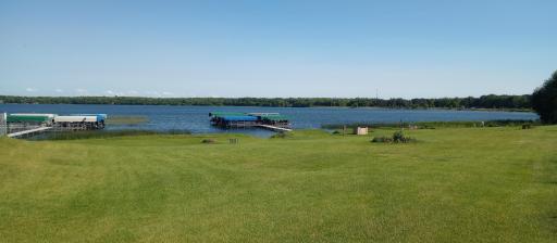 Docks with boat lift area