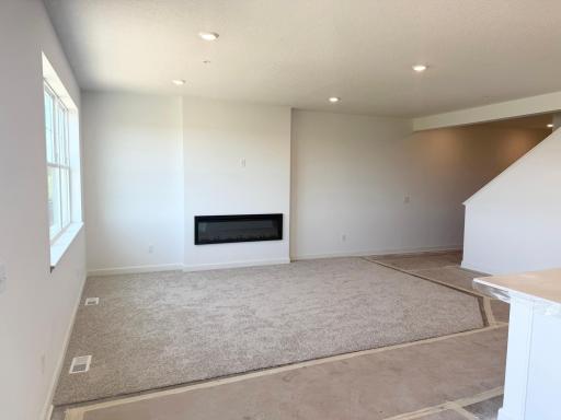 (Photo is of the actual home in progress.)