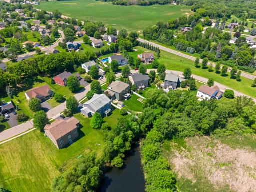 Backing to wetlands and a pond with no rear neighbors, the private backyard offers peaceful views.