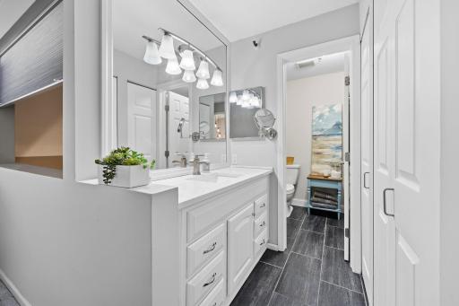 So great to have the privacy (check out the remodeled bathroom with the deeper tub for soaking!