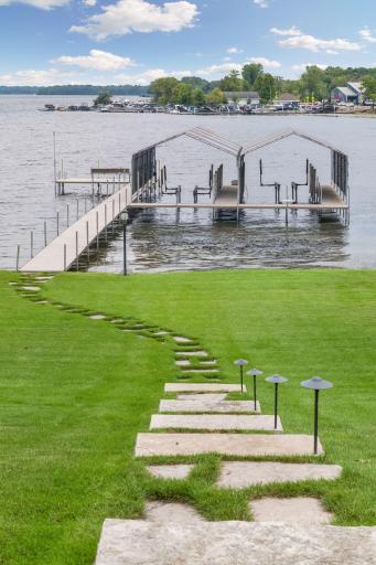 Enjoy the path that leads down to Lake Minnetonka