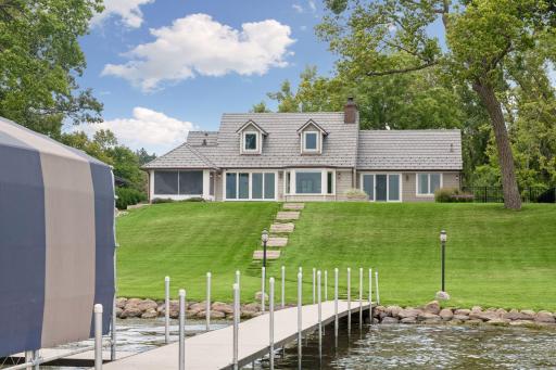 Enjoy 116 feet of shoreline on Browns Bay on Lake Minnetonka