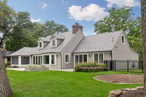 Beautifully maintained landscaping and walkout from the main level