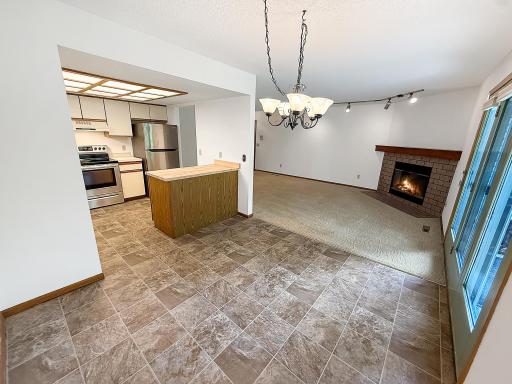 : Informal dining space conveniently located just off the kitchen.