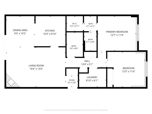 Floor Plan for 18516 Creeks Bend Drive