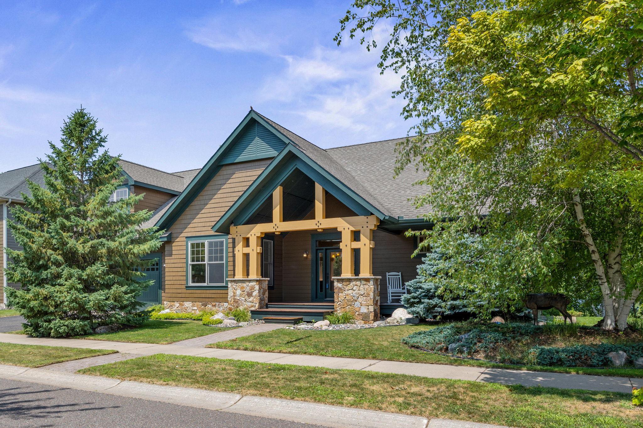 The community was designed with front porches in mind, side-walks on both sides of the street to connect with your neighbors.