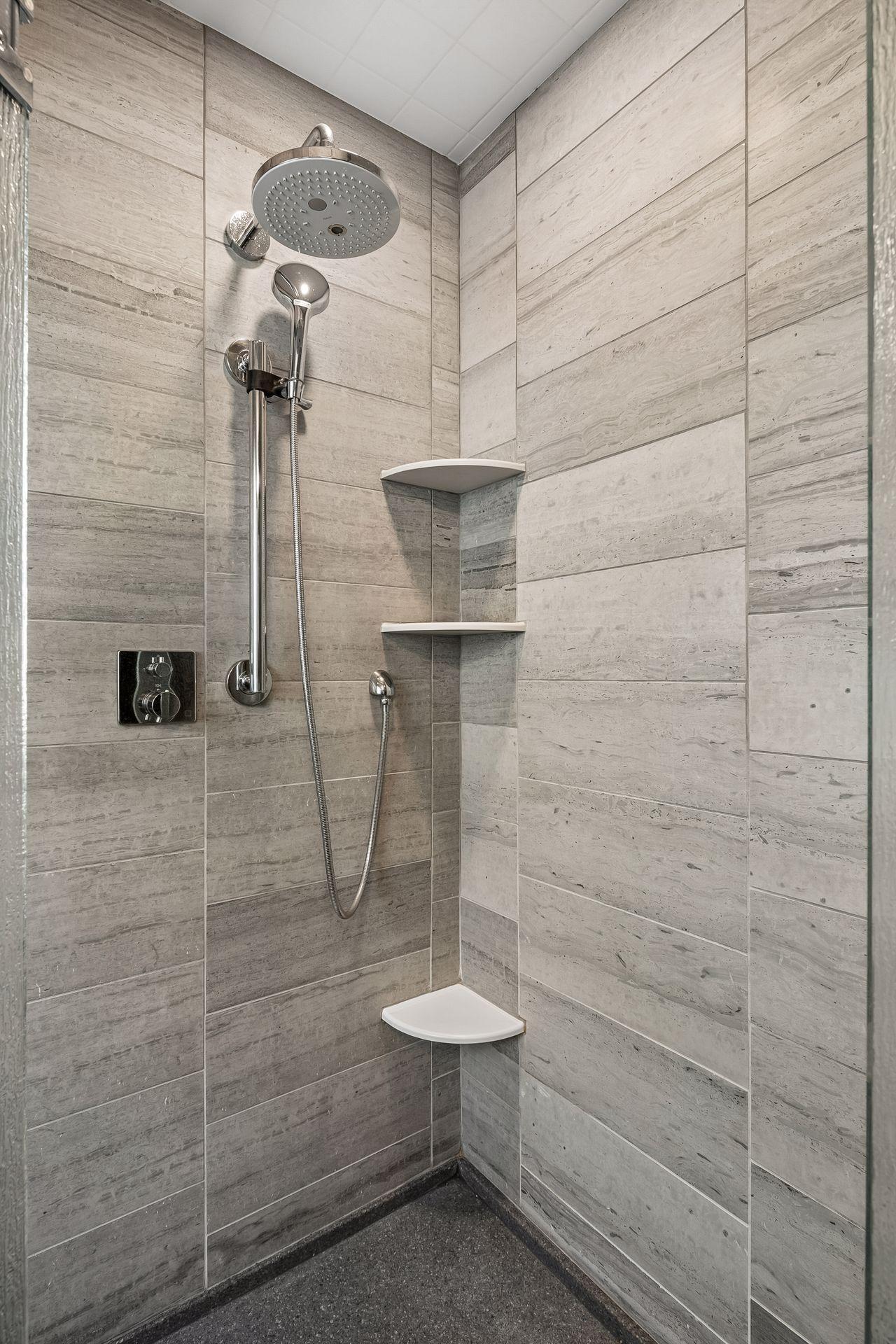 Owner's bathroom walk-in shower