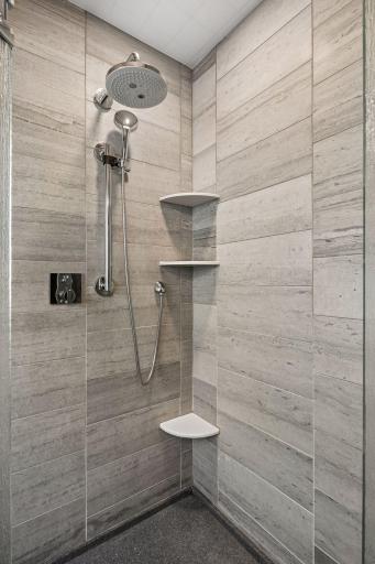 Owner's bathroom walk-in shower