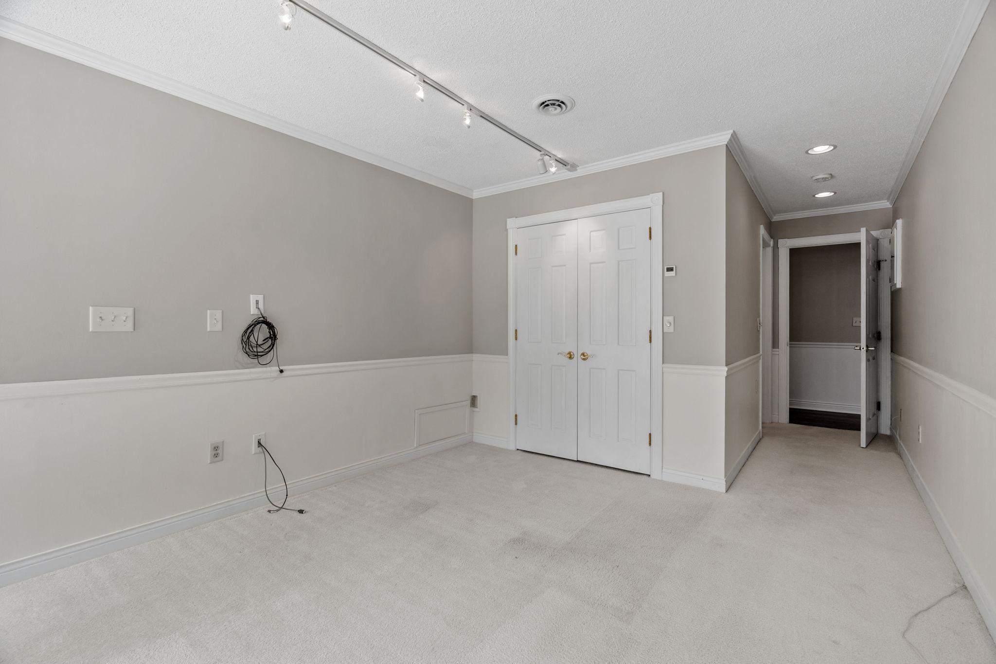 Additional view of 2nd bedroom. Carpets professionally cleaned.
