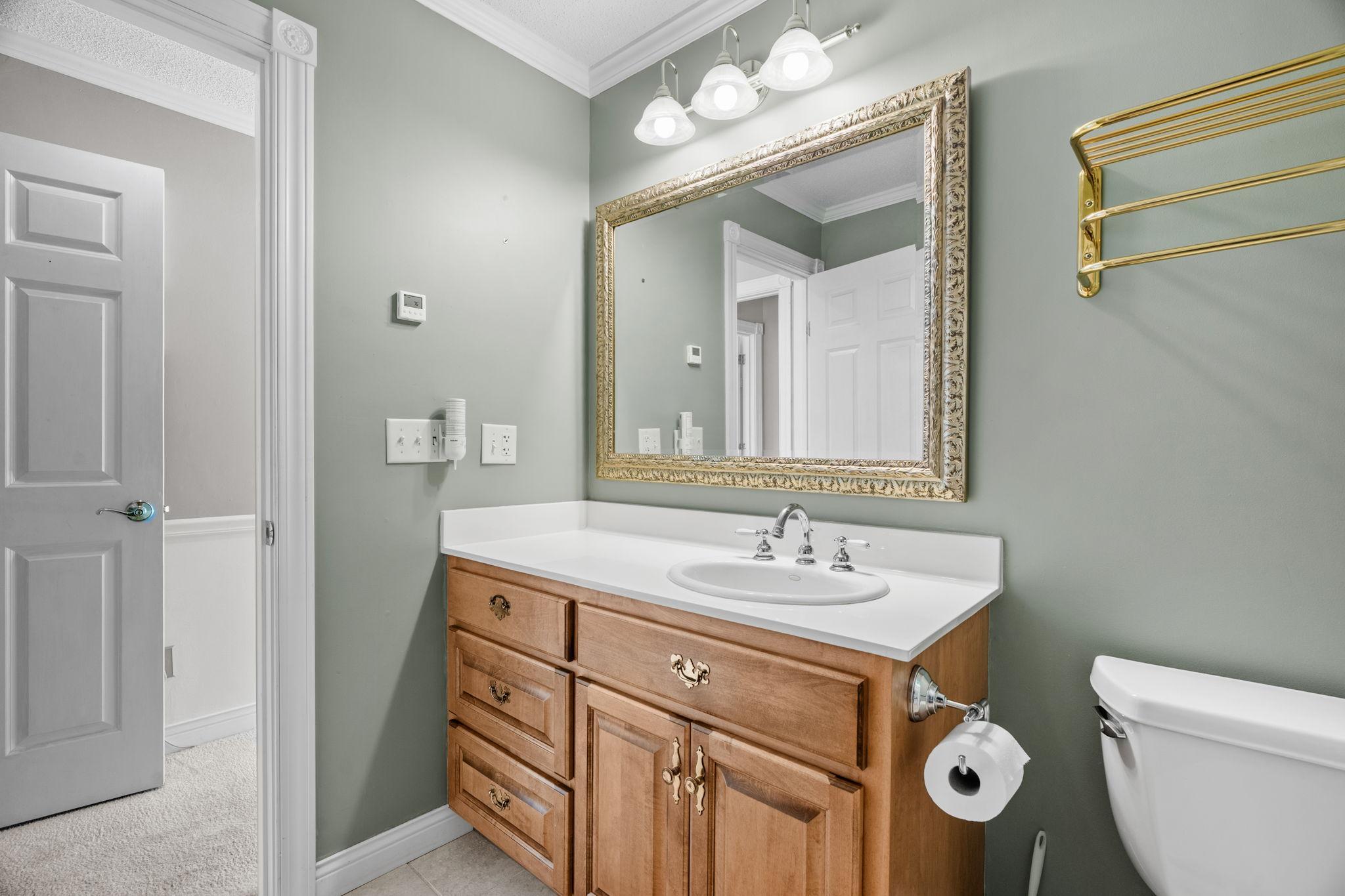 Additional view of walk thru bathroom