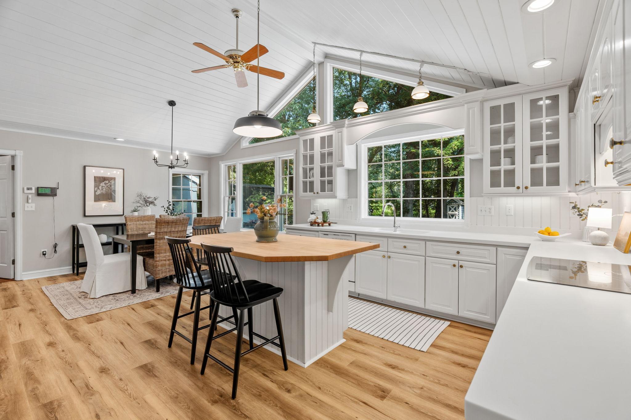 This truly is the heart of the home - the kitchen. Thoughtfully designed with an abundance of storage and counterspace.