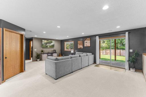 Lower level Walkout to Huge Yard and Patio